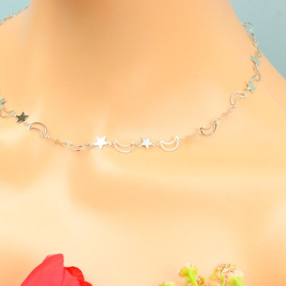 Delicate & Contemporary Necklace Chain, A Lovely Choice for Women, EVCH1585 - Picture 5 of 11